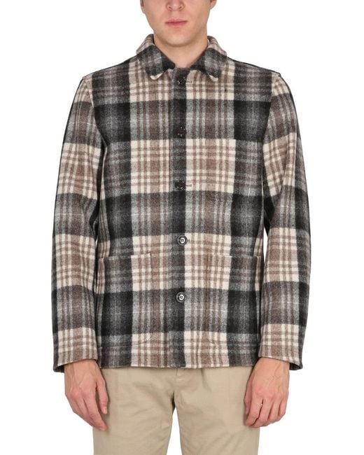 Aspesi Gray Tadao Winter Jacket for men