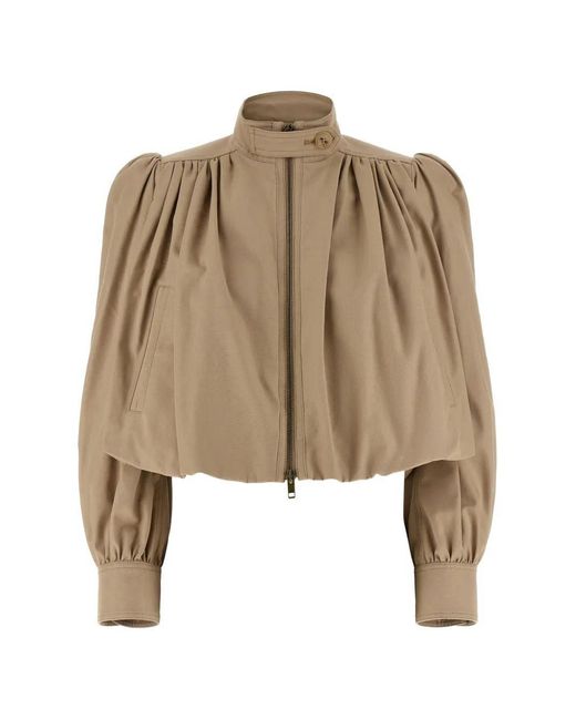 Chloé Natural Cropped Jacket