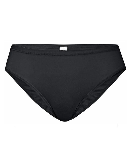 Calida Black Nylon Briefs