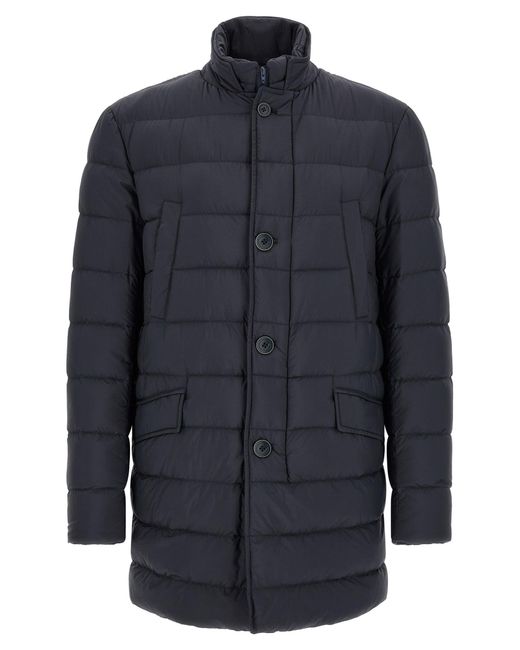 Herno Blue 'il Cappotto' Down Jacket for men