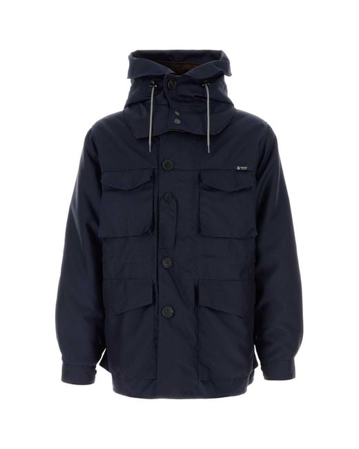 Prada Navy Blue Wool Blend Jacket