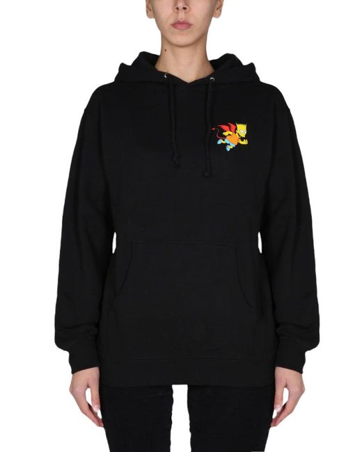 Women's Black Devil Bart Sweatshirt