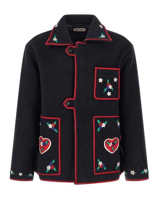 Bode Blue 'Carroll' Jacket for men