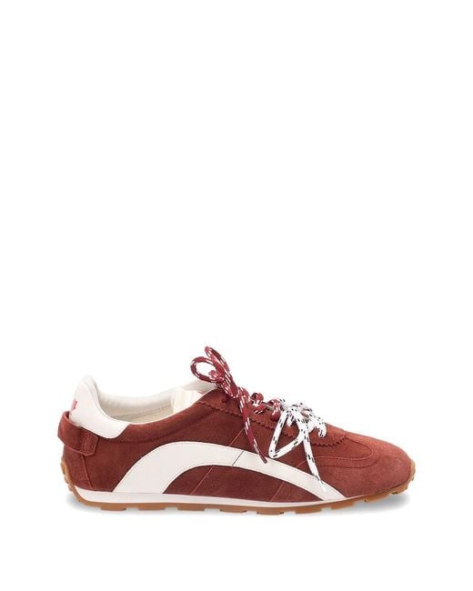 DSquared² Red Suede Sneakers for men