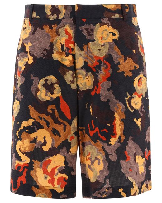 Men's Orange Shorts