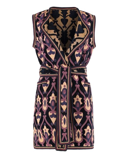 Etro Black Vests