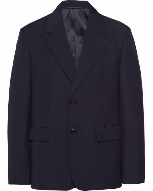 Prada Blue Jacket Clothing for men