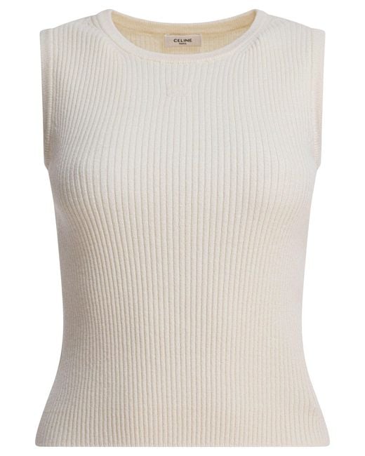 Céline White Tops