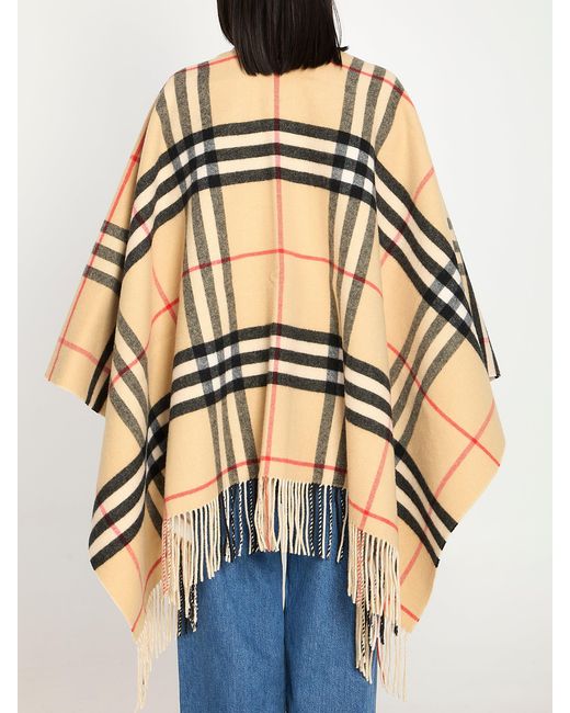 Burberry Blue Double Check Wrap