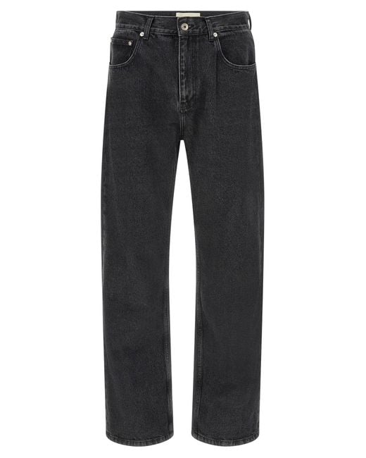 Second/Layer Gray 'Big Papi' Jeans for men