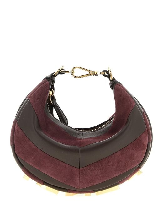 Fendi Brown 'Graphy Mini' Handbag