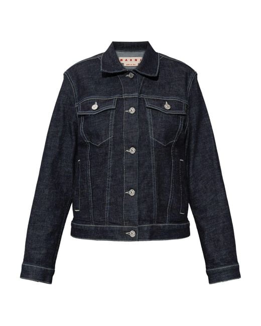 Marni Blue Denim Jacket