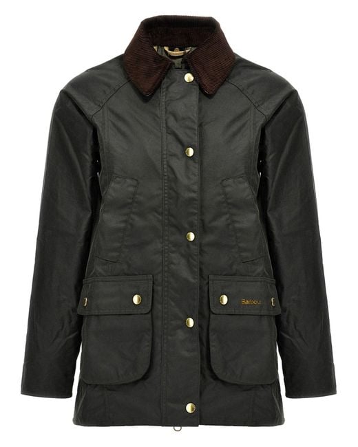 Barbour Black 'Modern Beadnell' Jacket