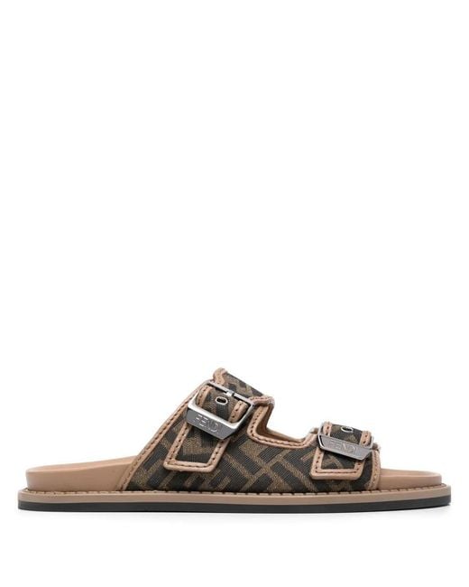 Fendi Brown Sandals for men