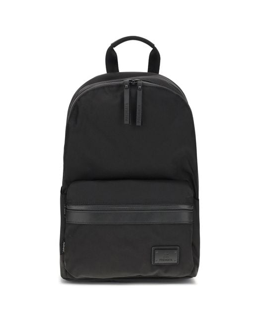 Premiata Black Urban Nylon Backpack for men