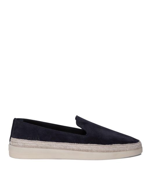 Prada Blue Suede Espadrilles for men