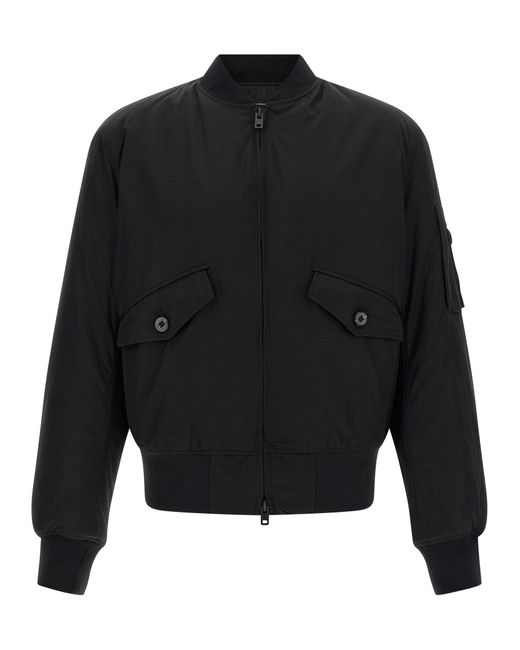 Y-3 Black Bomber Jacket for men