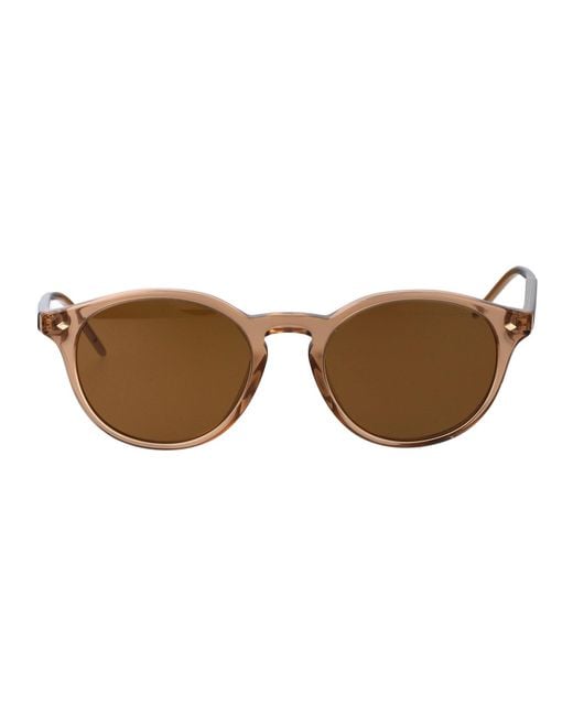 Giorgio Armani Brown Sunglasses for men