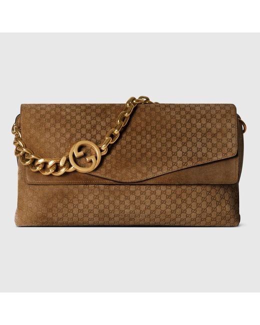 Gucci Brown Chain Bag Large