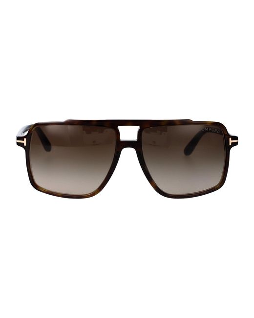 Tom Ford Brown Sunglasses for men