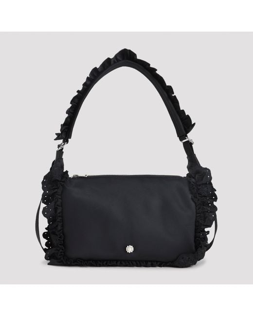 Simone Rocha Black Pillowcase Shoulder Bag