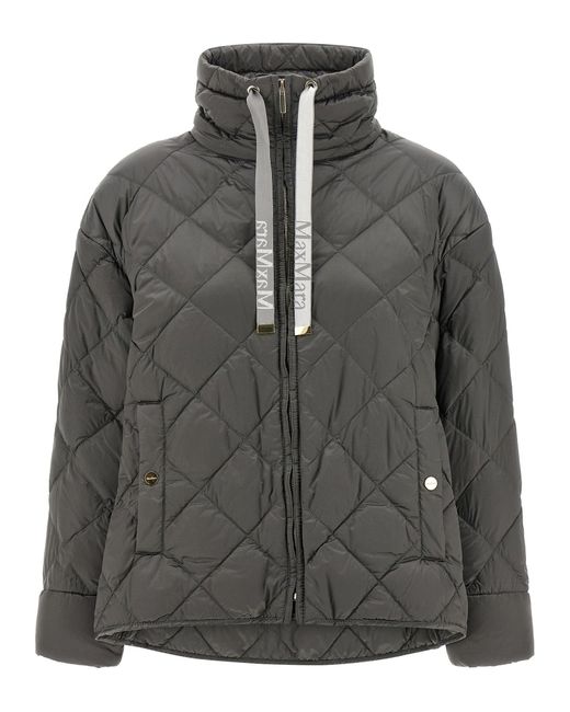 Max Mara Gray Mtcpisoft Down Jacket