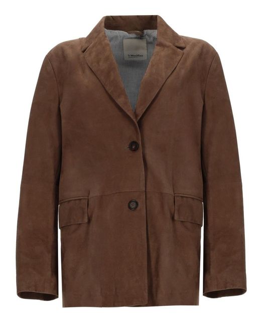 Max Mara Brown Giacca "Anfora"