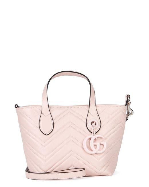 Gucci Pink Gg Marmont Mini Bag