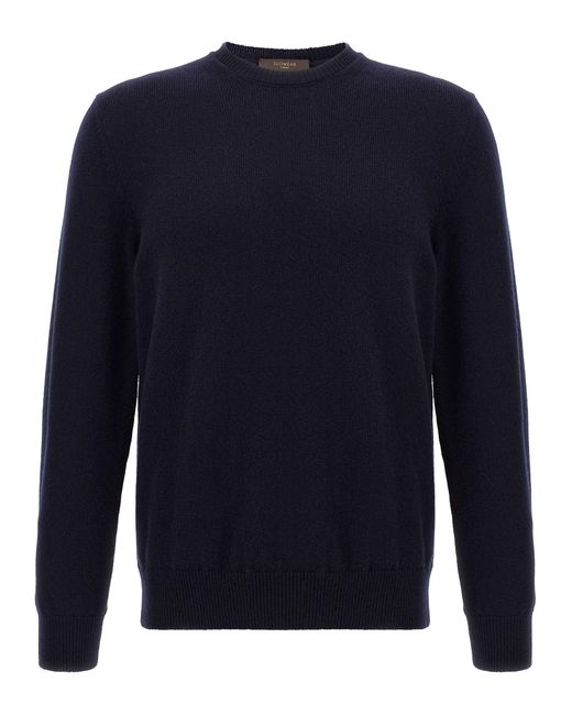 Zanone Blue Wool Sweater