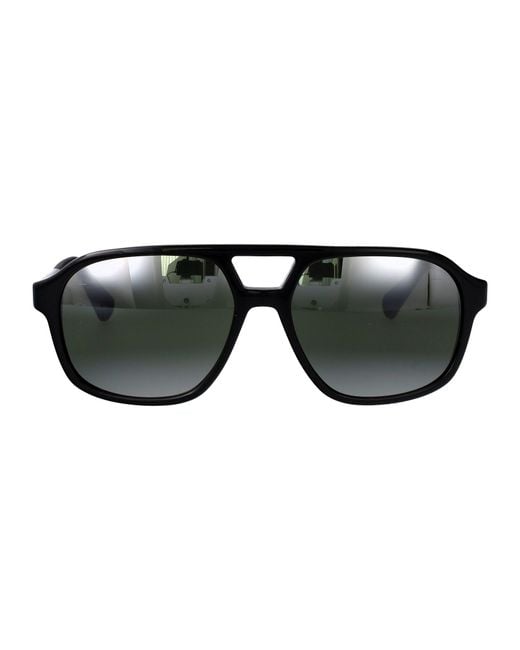 Vuarnet Black Acetate Sunglasses for men