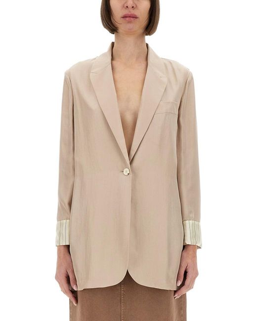 Alysi Natural Silk Blazer