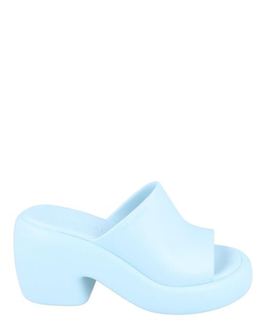 Ferragamo Blue Deva Sandals