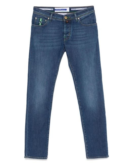 Jacob Cohen Blue Medium Cotton Nick Slim for men