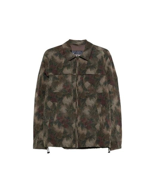 Herno Green Jackets for men