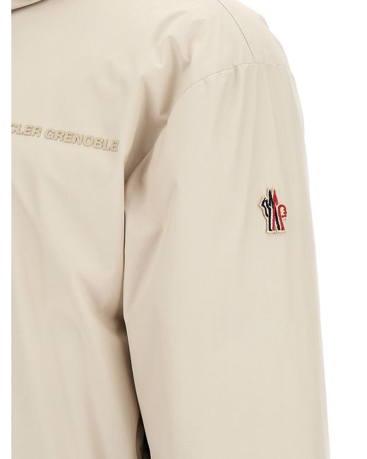 Moncler Natural 'Berguns' Reversible Down Jacket for men