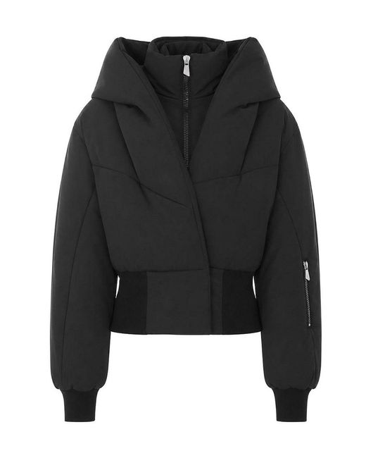 The Attico Black Down Jacket