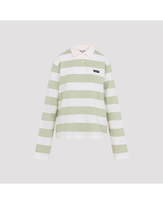 Miu Miu Green Polo