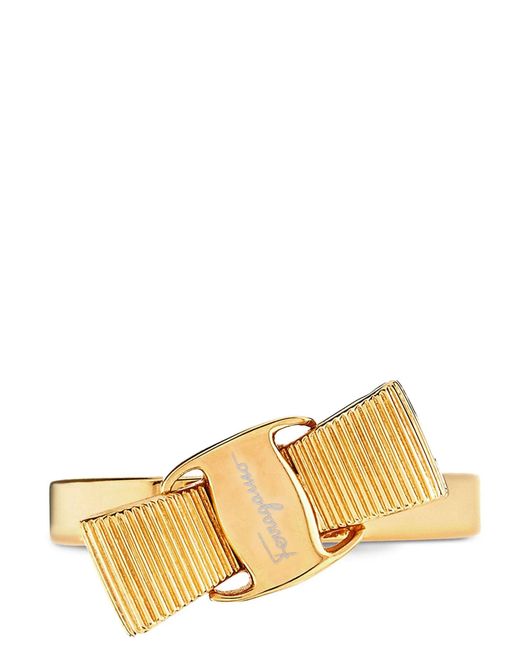 Ferragamo Metallic 'Vara' Ring