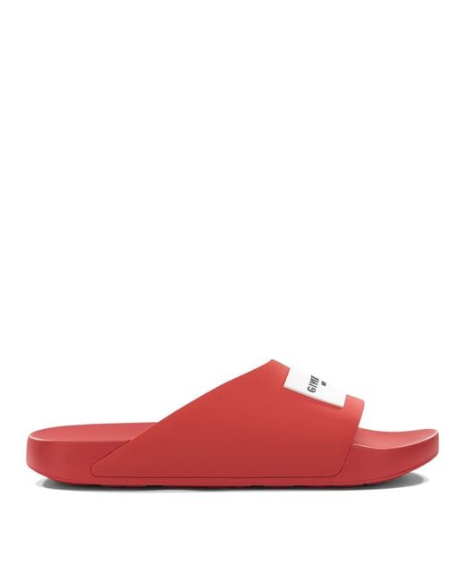 Givenchy Red Sandals for men