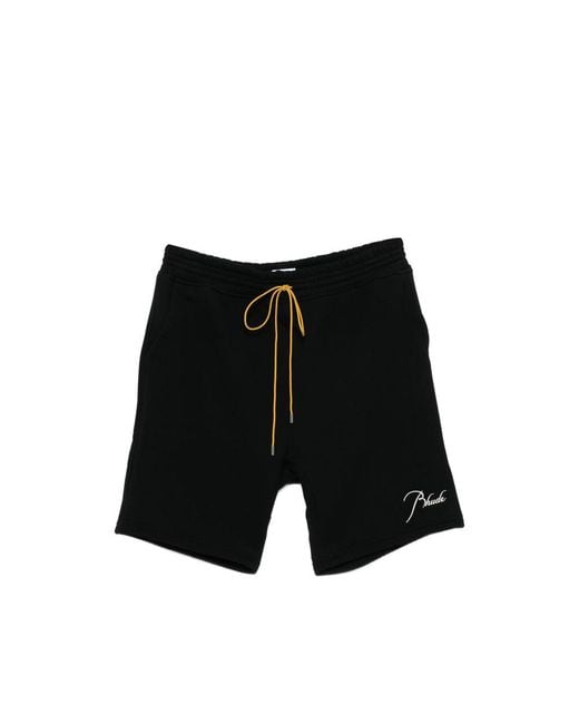 Rhude Black Shorts for men