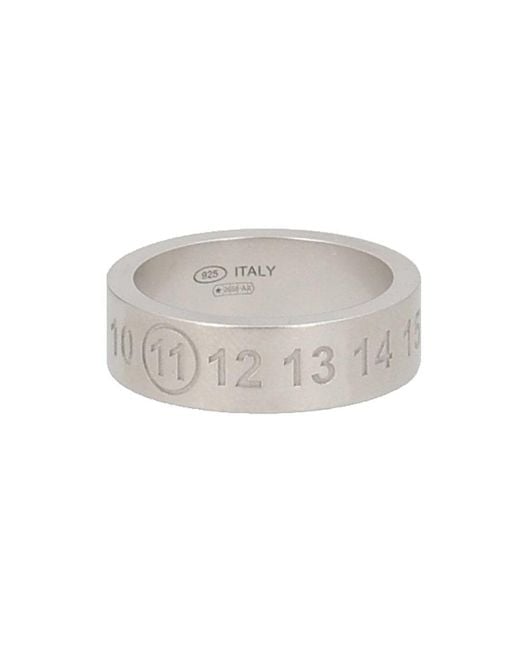 Maison Margiela White Ring for men