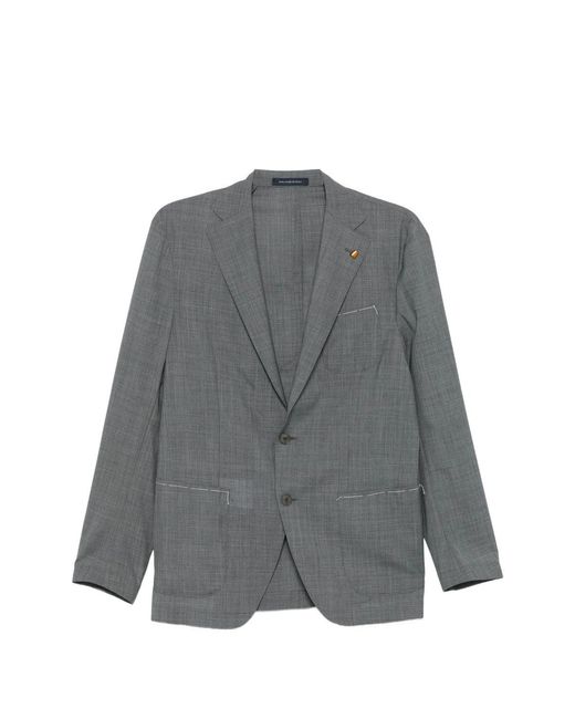 Latorre Gray 200 Virgin Wool Jacket for men