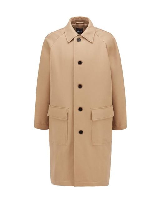 Boss Natural F-Cam-Patch Coat for men
