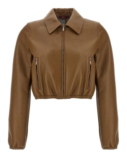 Gucci Brown Cropped Jacket
