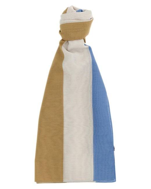 Saint Laurent Blue 'Cassandre' Stole