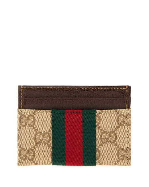 Gucci Multicolor W.Card Case (463)