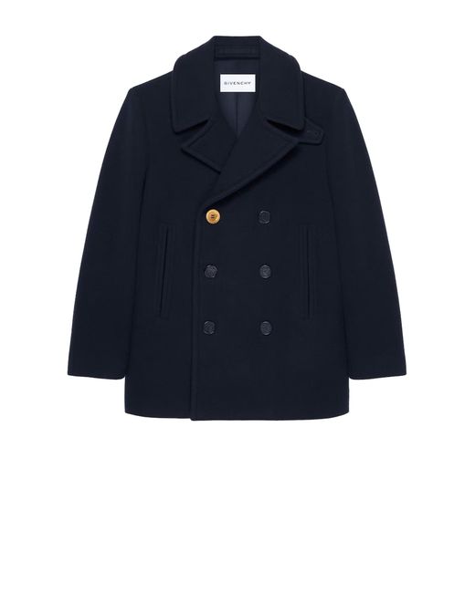 Givenchy Blue Coats Wool