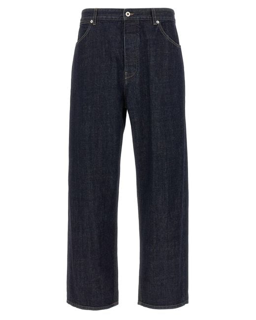 Jil Sander Blue Five Pockets Jeans for men