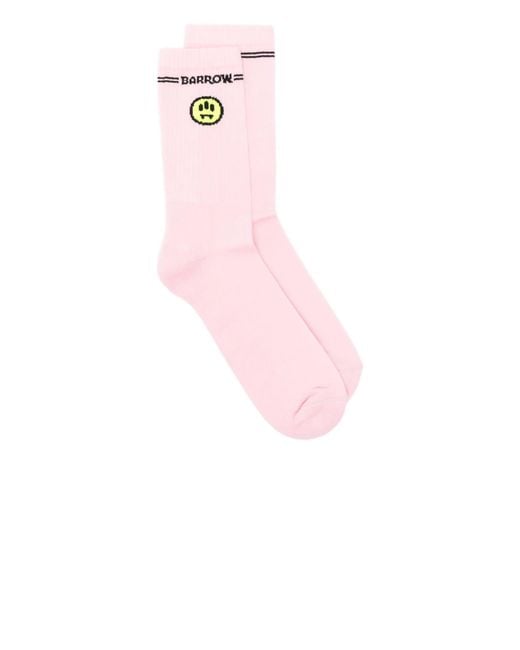 Barrow Pink Socks for men