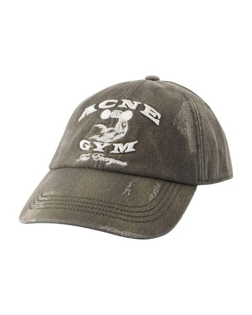 Acne Green Cap